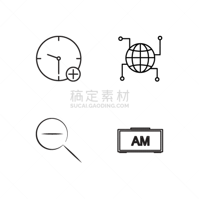 商务,轮廓,计算机图标,极简构图,倒计时,迅速,技术,布置,沟通,行动
