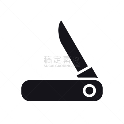小刀,标志,计算机图标,不锈钢,粉饼,直的,钢铁,设备用品,露营