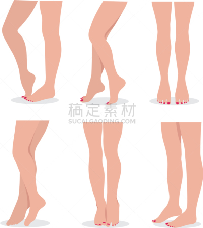 高雅,女人,自然美,个性,腿,足,横越,矢量,苗条,女性特质