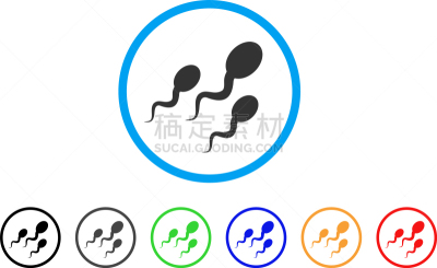 精子,圆形,计算机图标,微生物学,吸血动物,设计元素,矢量,枯草芽孢杆菌,愤怒