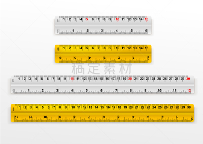 测量工具,尺,绘画插图,学校,厘米,矢量,白色背景,分离着色,缎带,测量