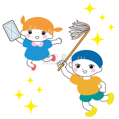 绘画插图,图像,手套,大桶,清洗剂,简单,女人,清洁手套,青年女人,20到29岁