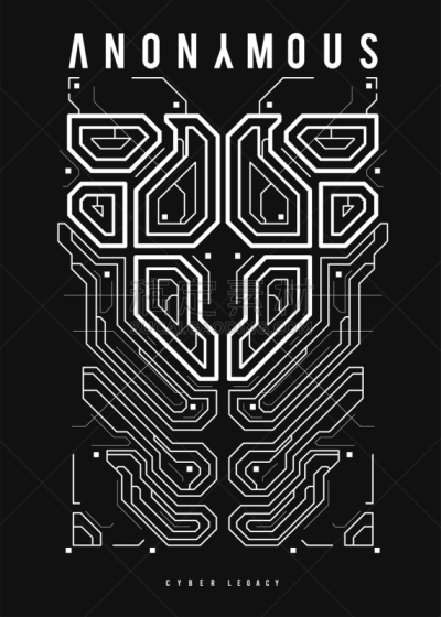 传单,现代,黑客,未来,抽象,字体,模板,传统,蜘蛛网