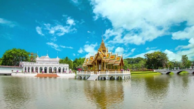王宫，Bang Pa-in，旅游胜地