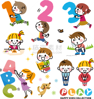 字母,绘画插图,童年,舞台,可爱的,英语,仅日本人,小学,幼儿园,多样