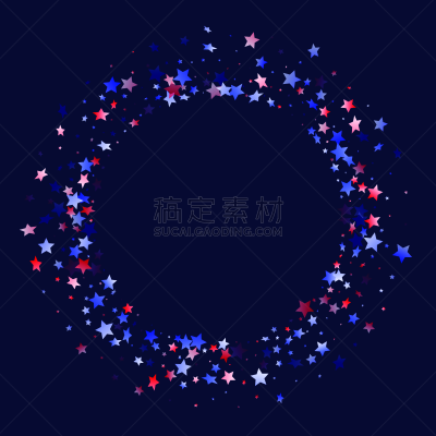 红色,美国,矢量,蓝色,白色,星形,背景聚焦,五彩纸屑,七月