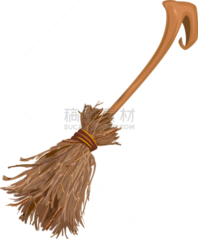 过时的,个人随身用品,扫帚,把手,长的,分离着色,白色,环境净化,嫩枝