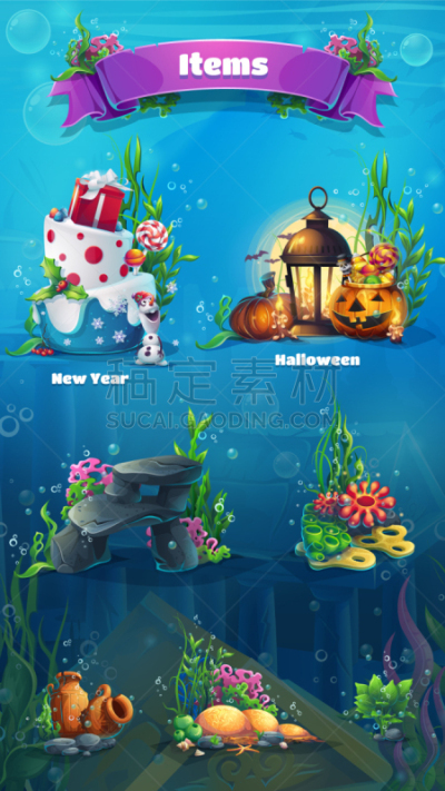 一个物体,水下,可爱的,鸡尾酒,深的,自然,野生动物,图像,海洋,模板