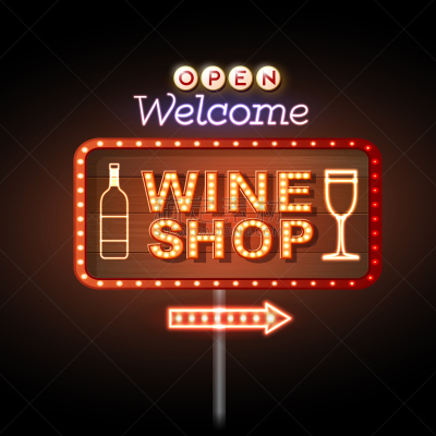酒瓶,绘画插图,商店,霓虹灯,矢量,含酒精饮料,葡萄酒,运动,一个物体