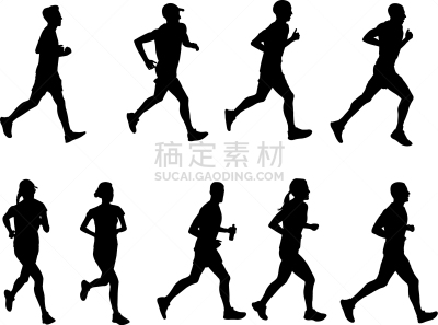 通道地毯,十项运动,现代五项运动,慢跑,女人,收集,休闲,训练