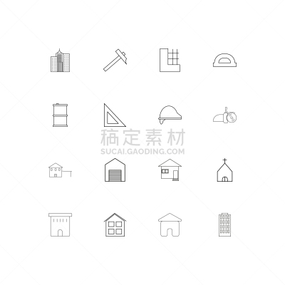 直的,建筑业,计算机图标,建筑体,房屋,三角板,图像,矢量,标志,车库