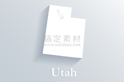 白色,矢量,犹他,绘画插图,计算机图标,图像,旅途,美国东部,概念象征,模板