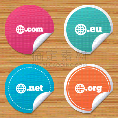 com域名,标志,平坦的,网,不明确的地点,电子邮件,技术,图像,根部