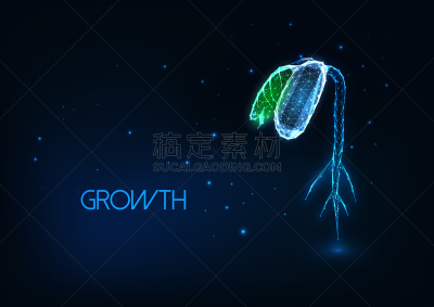 农业,未来,概念,生物学,环境,技术,现代,小的,生长,发光