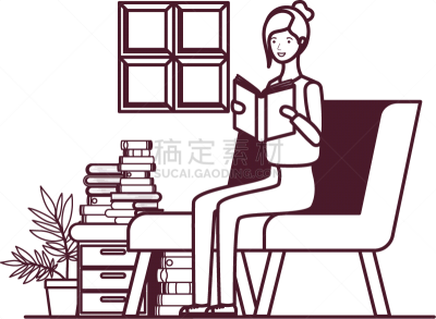 女人,书,生活方式,世界读书日,图书馆,书店,起居室,剪影,叉腰,坐