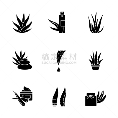 spa美容,矢量,植物,符号,绘画插图,计算机图标,有机食品,蜡,黑色,草药