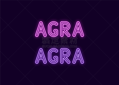 印度,阿格拉,霓虹灯,品牌名称,城市,活力,分离着色,亚洲,文字,庆祝