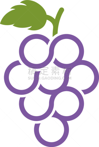 grapes icon design