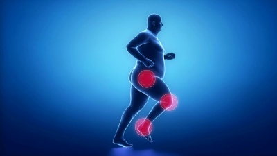 肥胖男性运动关节问题