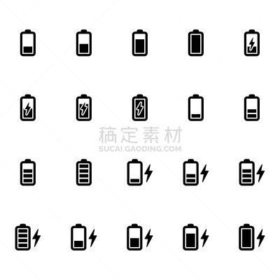 计算机图标,电池,动物出击,活力,空的,电源,锂,图像,无人,矢量