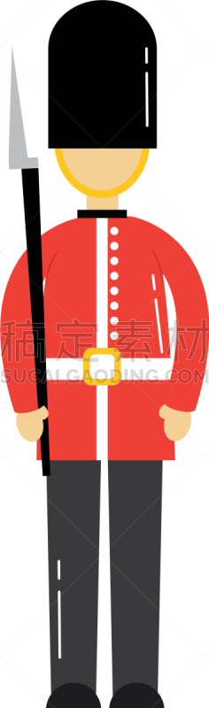 仪仗队,伊丽莎白二世,非凡的,英格兰,矢量