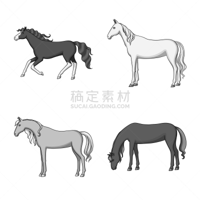 农场,分离着色,品牌名称,人造物,农业,纯种犬,运动,灰色,骑,布置