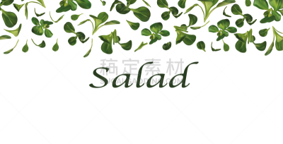 3d realistic lamb s lettuce on white background