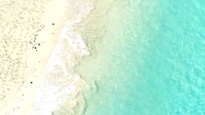 日本冲绳美丽的海景