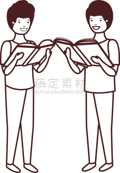学生,男孩,书,青少年,儿童,人,男人,白昼,剪影,读书