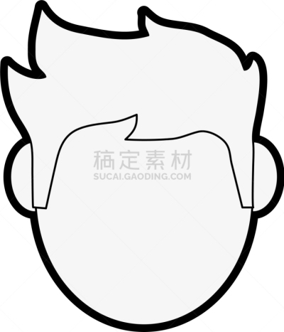 男人,人的头部,轮廓,商务,人,肖像,图像,头发,矢量,违约