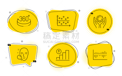 圆形,计算机图标,似人脸,点连成线,商务,图表,VR360,布置,阴谋,搜寻
