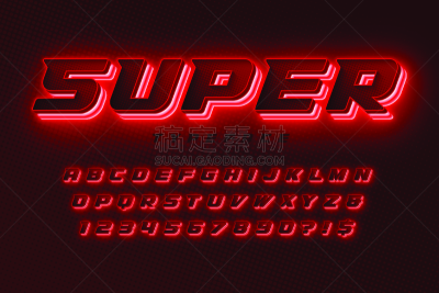 活力,字母,未来,太空,休闲游戏,运动,字母表次序,技术,复古风格,现代
