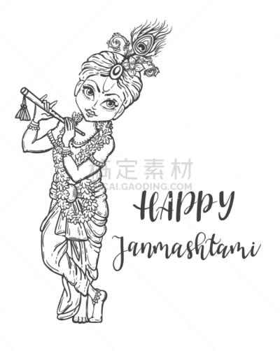 自然美,贺卡,生日,非凡的,建摩斯达密节,图像,传统节日,印度教,矢量,装饰