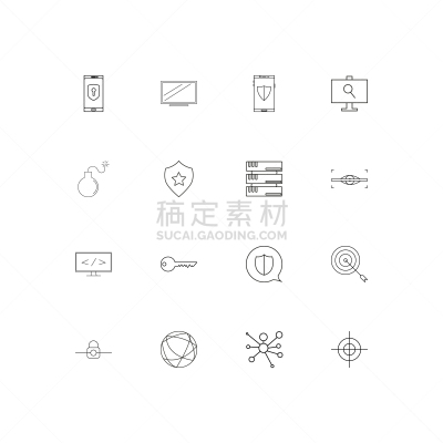 轮廓,直的,安全,计算机图标,网上交友,计算机,数据,眼部扫描仪,网络服务器,电视机