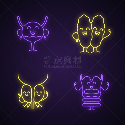 性格,霓虹灯,计算机图标,舞台,有序,背景分离,药,胸腺,人类腺体