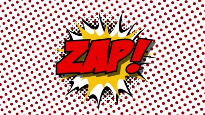 ZAP-Word语音气球喜剧风格动画