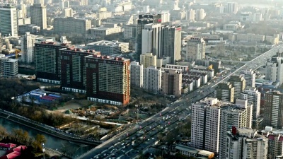 城市空气景观，Timelapse