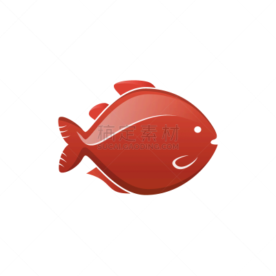 标签,鱼肉,图标,水下,白色,清新,自然,图像,矢量,收集