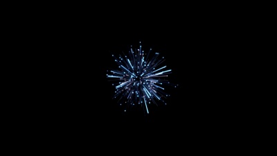 粒子爆炸云。
