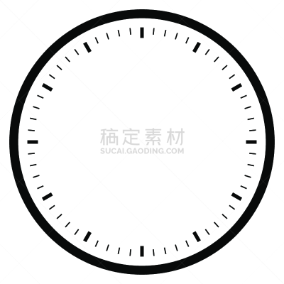 空的,钟,白色,式样,黑色,分离着色,数字化显示,商务,平视角,一个物体