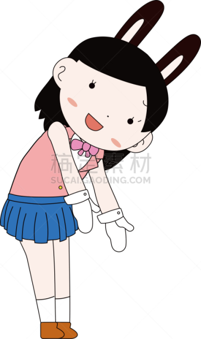 女孩,通俗音乐人,兔耳朵,水手服,可爱的,休闲游戏,宅男,惊骇,一个人,引座员