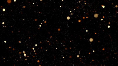 bokeh视频背景上闪烁的星星