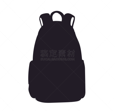 背包,白色,分离着色,男孩,书,大口袋,行李,图像,剪影,教育