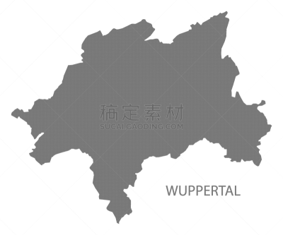 形状,伍珀塔尔,街道图,银色,非都市风光,图像,剪影,设计
