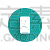 绘画插图,电子人,符号,矢量,按键区,白色,分离着色,圆形,图标,收集