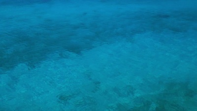 库拉索和泻湖的 视频加勒比海景