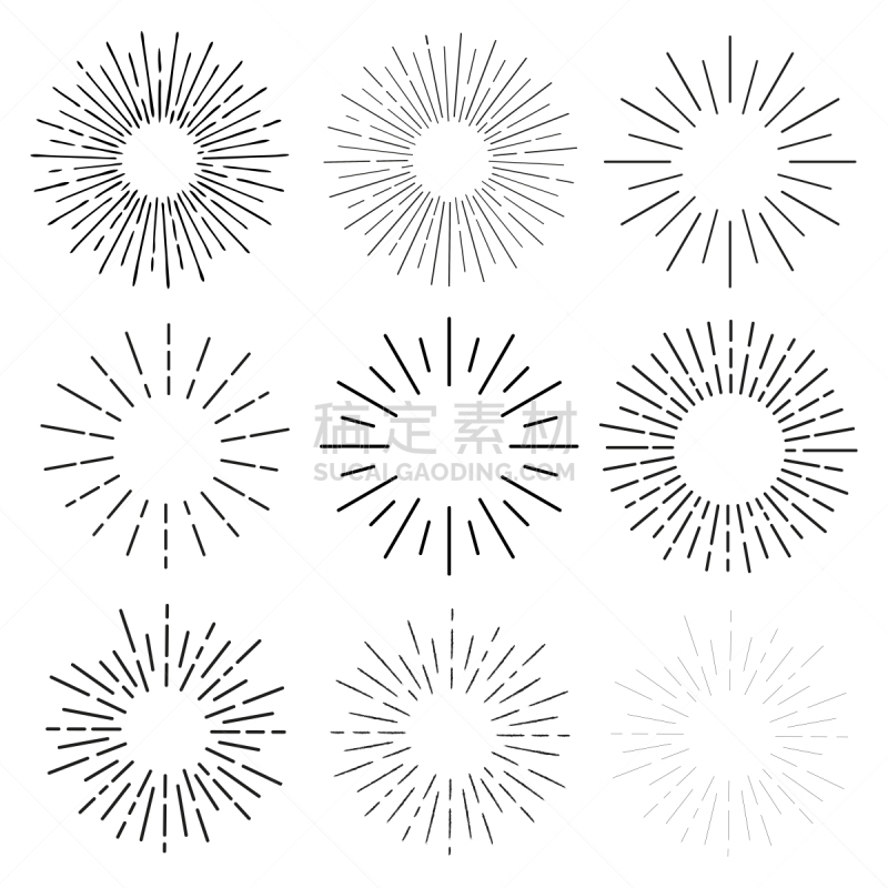 阳光光束,绘画插图,数字1,动物手,直的,数字9,运动模糊,高雅,符号,几何形状