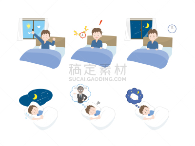 男人,逆境,仅日本人,午夜,月,仅男人,床上用品,梦想,动物,住宅内部