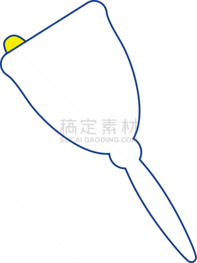 手铃,白色,鼎,传统,金属,品牌名称,矢量,大特写,教育,绘制