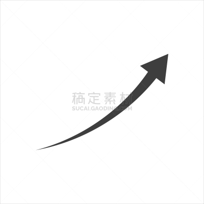 箭头符号,正下方视角,白色背景,商务,专门技术,狭窄的,弯曲,环境,简单,下载音乐节